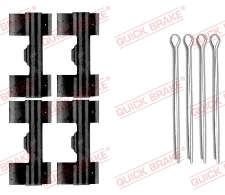 Accessory Kit, disc brake pad